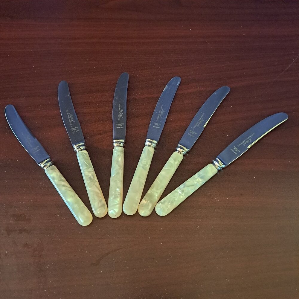 Set of six knives